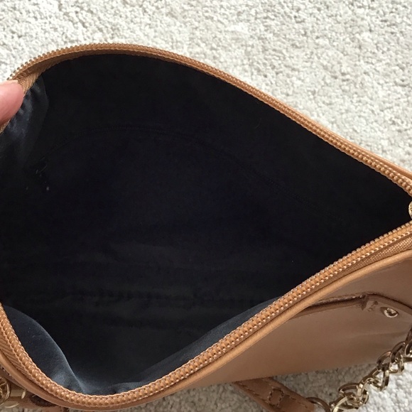 Guess Brown Crossbody Bag with Chain Strap - Picture 8 of 11